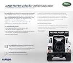 Adventný kalendár Land Rover Devender