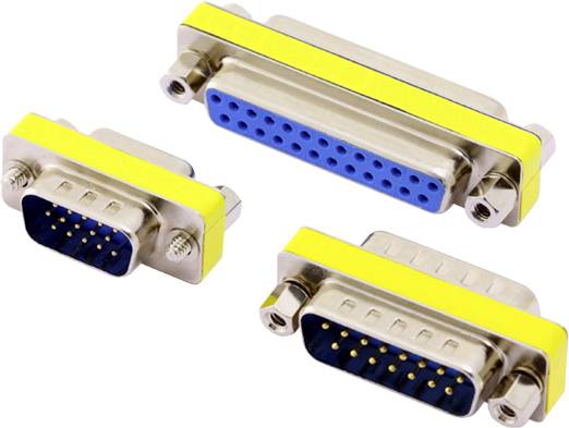 encitech DMGC-HD1515-MF Adattatore SUB-D Spina SUB-D a 15 poli - Presa SUB-D a 15 poli 1 pz.