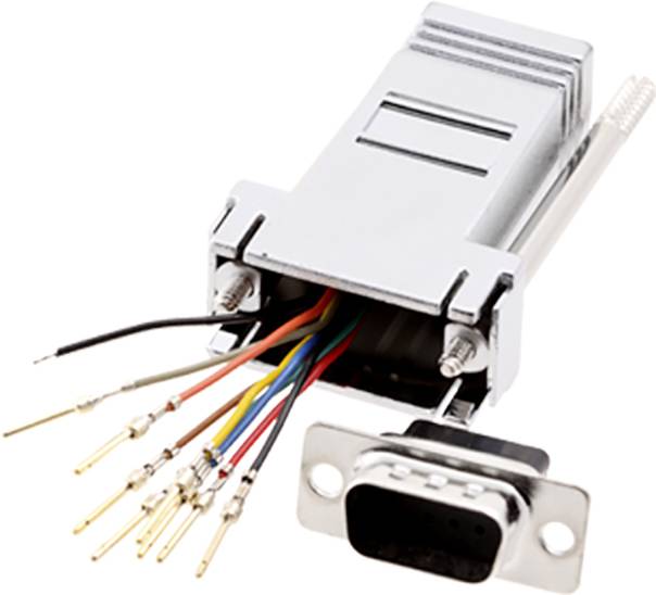 encitech DA25-PMJ8-M-K-RC Adattatore SUB-D Spina SUB-D a 25 poli - Presa RJ45 8p8c 1 pz.