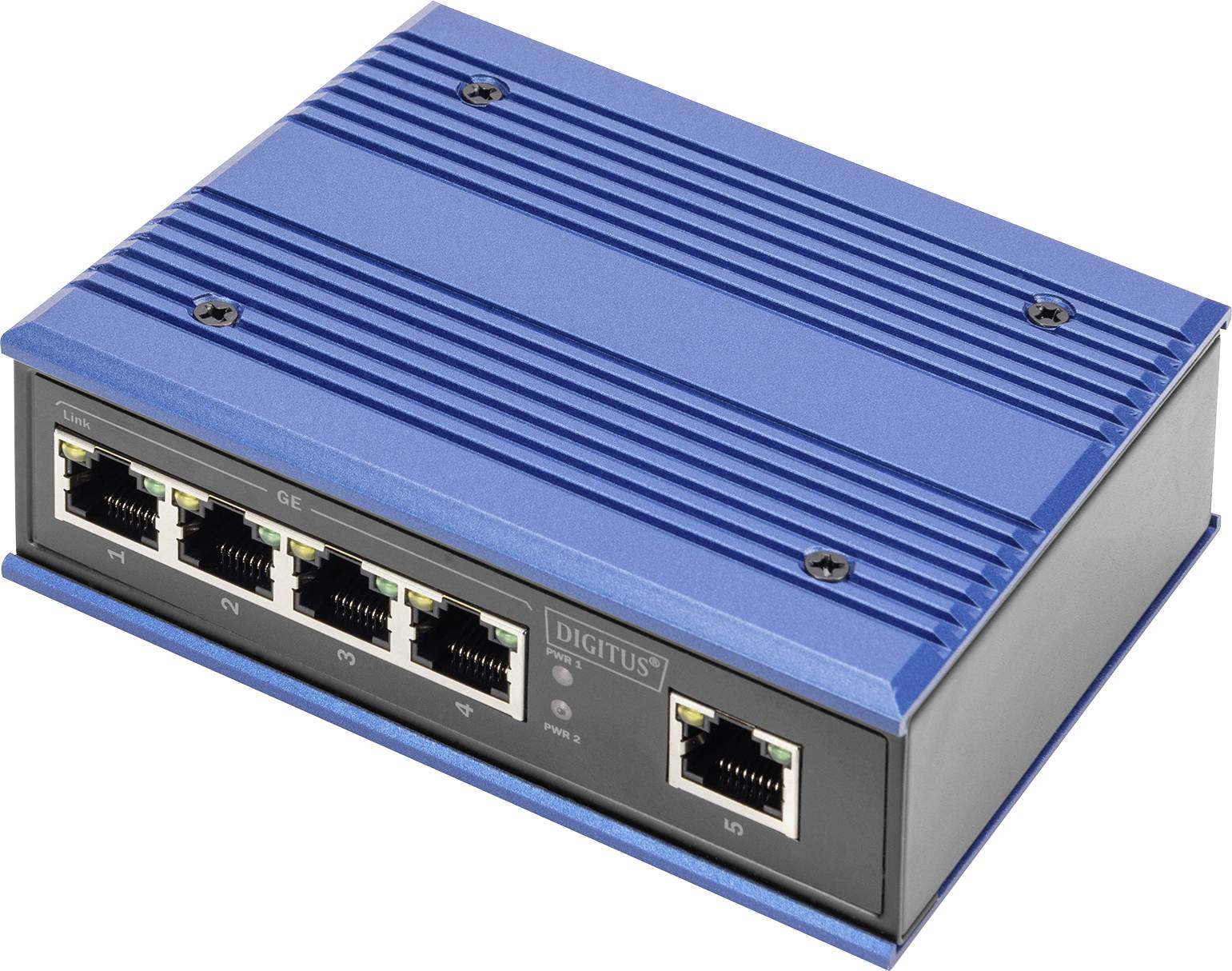 Digitus DN-651118 DN-651118 Industrial Ethernet Switch 5 poorten 10 / 100 / 1000 MBit/s afbeelding