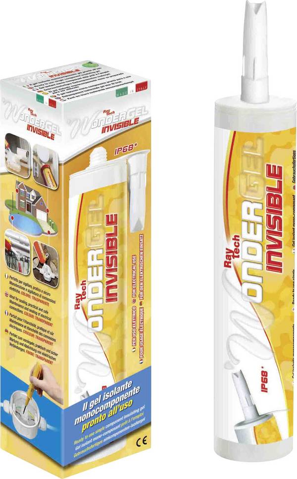 Raytech 84075 WONDER GEL INVISIBLE power Gel Obsah: 280 ml