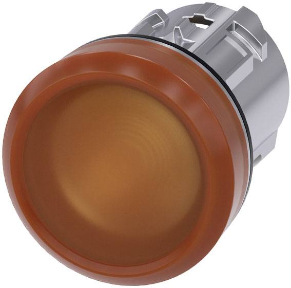 Siemens 3SU1051-6AA00-0AA0 svetelný hlásič vysoký lesk jantárová 5 ks Piece-0