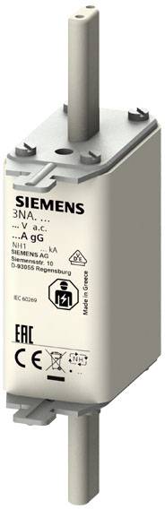 Siemens 3NA3120 Inserto fusibile Misura fusibile = 1 50 A 500 V/AC, 440 V/DC 3 pz.