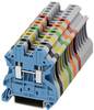 Siemens 8WH10000AF03 radová svorka 2.5 mm skrutkovací zelená 50 ks Piece