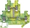 Siemens 8WH10200CF07 dvojitá svorka 5.2 mm skrutkovací Osadenie: PE zelenožltá 50 ks Piece
