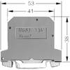 Siemens 8WA10111PK00 PE priechodná svorka skrutkovací zelenožltá 1 ks