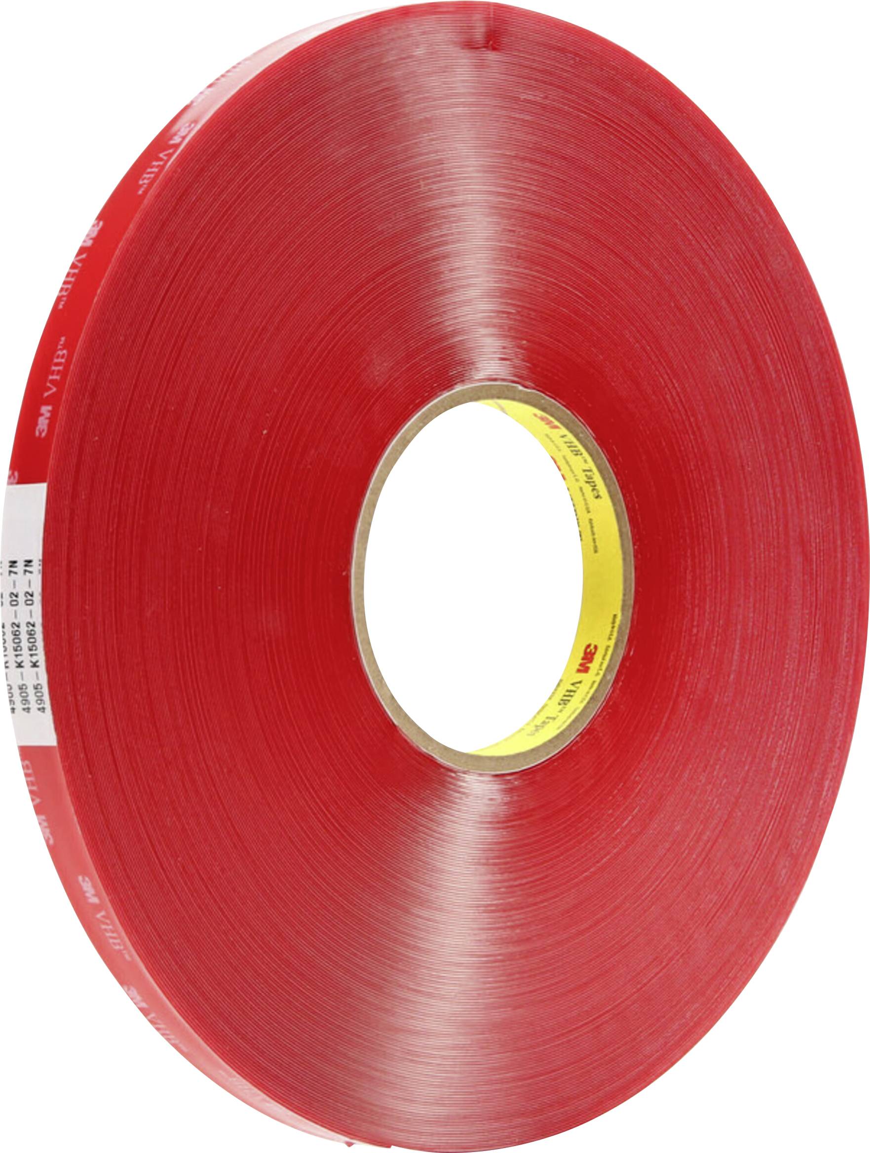 3M 4905F933 Dubbelzijdige tape Transparant (l x b) 33 m x 9 mm 1 stuk(s) afbeelding