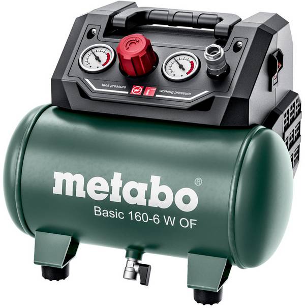 Metabo piestový kompresor BASIC 160-6 W OF 6 l 8 bar