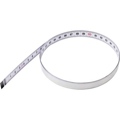 WF1 zvinovací meter samolepiace 100 cm Oceľový materiál