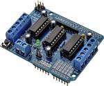 Motorový riadiaci modul L293D pre Arduino