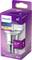 Philips LED žiarovka v pôvodnom obale. Nápis: 'Teplá biela 2700K', 3W zodpovedá 40W, 210 lúmenov, pätica E27.