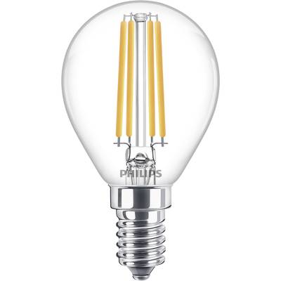 LED žiarovka s filamentovou technológiou, priehľadný sklený balón a malý skrutkový pätica. Energeticky úsporná a moderného dizajnu.