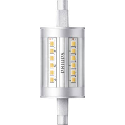 Philips Lighting 77367000 LED  En.trieda 2021 E (A - G)  tyčový tvar 7.5 W = 60 W teplá biela (Ø x d) 2.9 cm x 7.8 cm  1