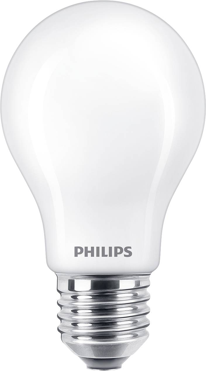 Philips LED 77751700 LED CEE D (A - G) E27 forme de poire 10.5 W = 100 W blanc neutre (Ø x L) 6 cm x 10.4 cm 1 pc(s) 9