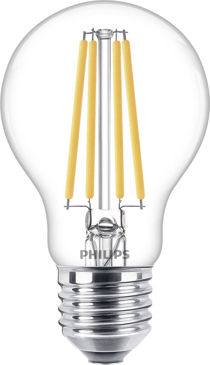 Philips LED 77751700 LED CEE D (A - G) E27 forme de poire 10.5 W = 100 W blanc neutre (Ø x L) 6 cm x 10.4 cm 1 pc(s) 5