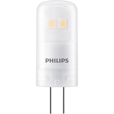 Philips Lighting 76755600 LED  En.trieda 2021 F (A - G) G4 pinová objímka 1 W = 10 W teplá biela (Ø x d) 1.3 cm x 3.5 cm