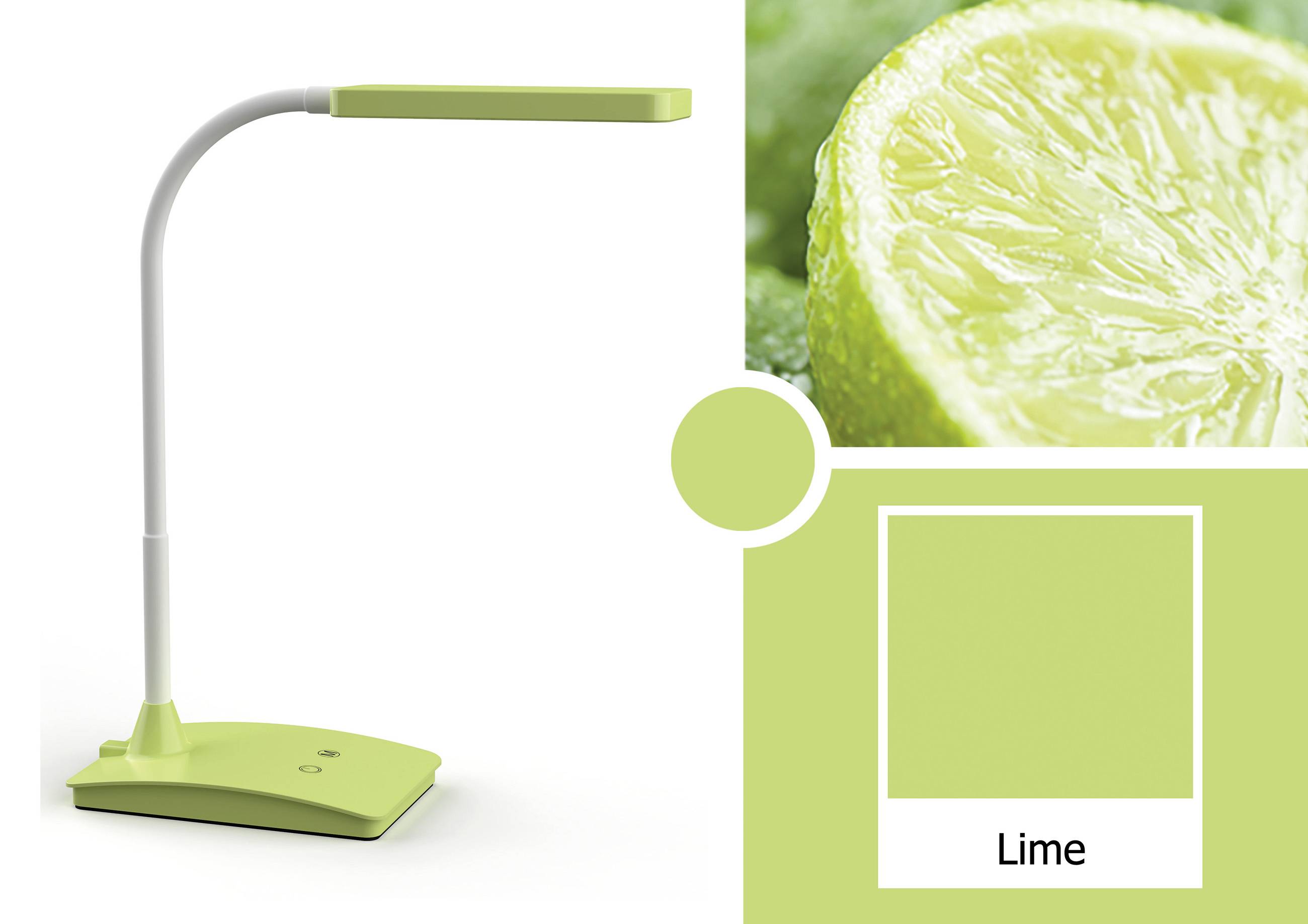 Maul MAULpearly colour vario 8201752 LED lampička na písací stôl 6 W En.trieda 2021: D (A - G) citrusová-1