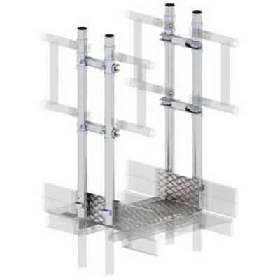 MUNK Günzburger Steigtechnik 70505 Sada konektorov lešenia pre šírku lešenia 750 mm 1 ks