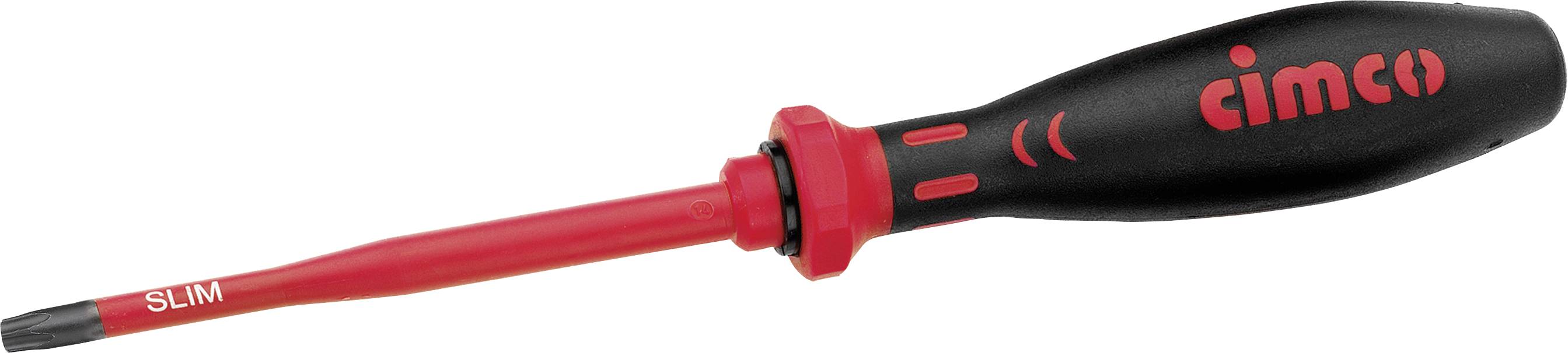Cimco Cimco Werkzeuge VDE Torx-skruetrækker Størrelse T 15 Klinge-længde: 75 mm 1 stk