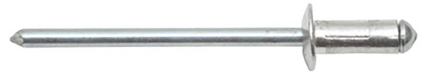 SWG 91504819825 Klinknagel met laagbolkop (Ø x l) 4.8 mm x 24.8 mm Aluminium 50 stuk(s) afbeelding