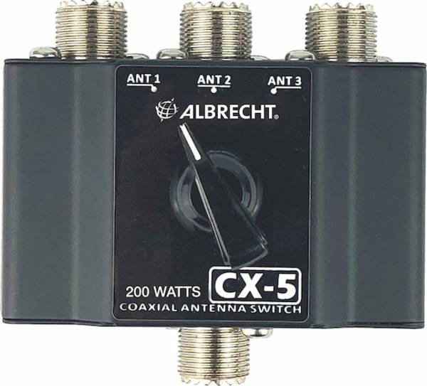 Albrecht  CX-5 3-Wege Antennenschalter 7402