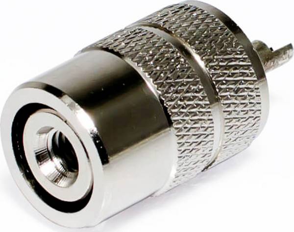 Albrecht  10stk. PL 259/RL, PL-Stecker, lang, 6mm T377