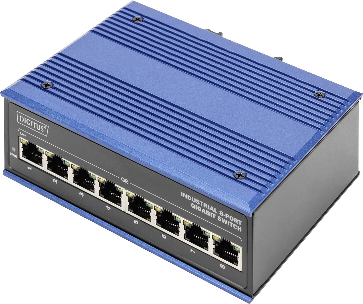 Digitus DN-651119 DN-651119 Industrial Ethernet Switch 8 poorten 10 / 100 / 1000 MBit/s afbeelding