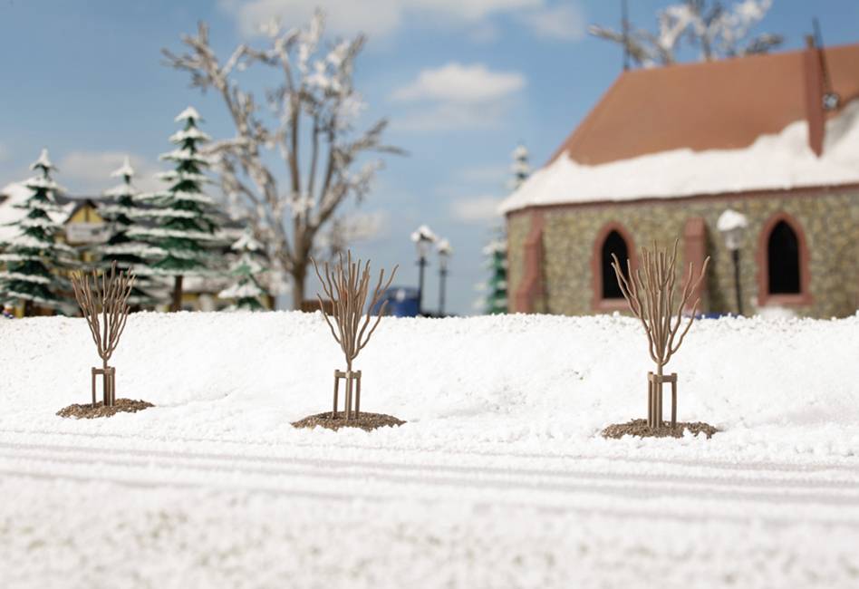 Auhagen 70951 Set bomen Loofboom 23 tot 42 mm 10 stuk(s) afbeelding