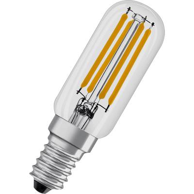 LED žiarovka so viditeľnými vláknami a skrutkovou päticou. Vhodná pre dekoratívne osvetlenie s teplým svetlom.