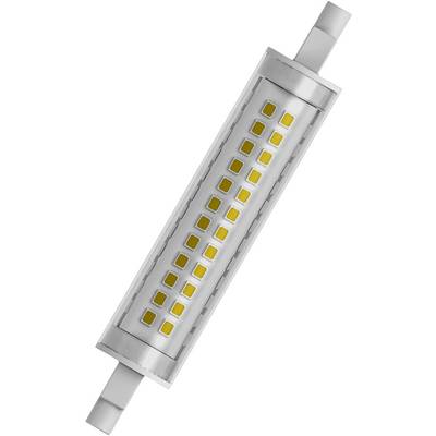 LED svetelná tyč s viacerými žltými LED diódami, valcovitého tvaru, určená pre elektrické svetelné aplikácie.