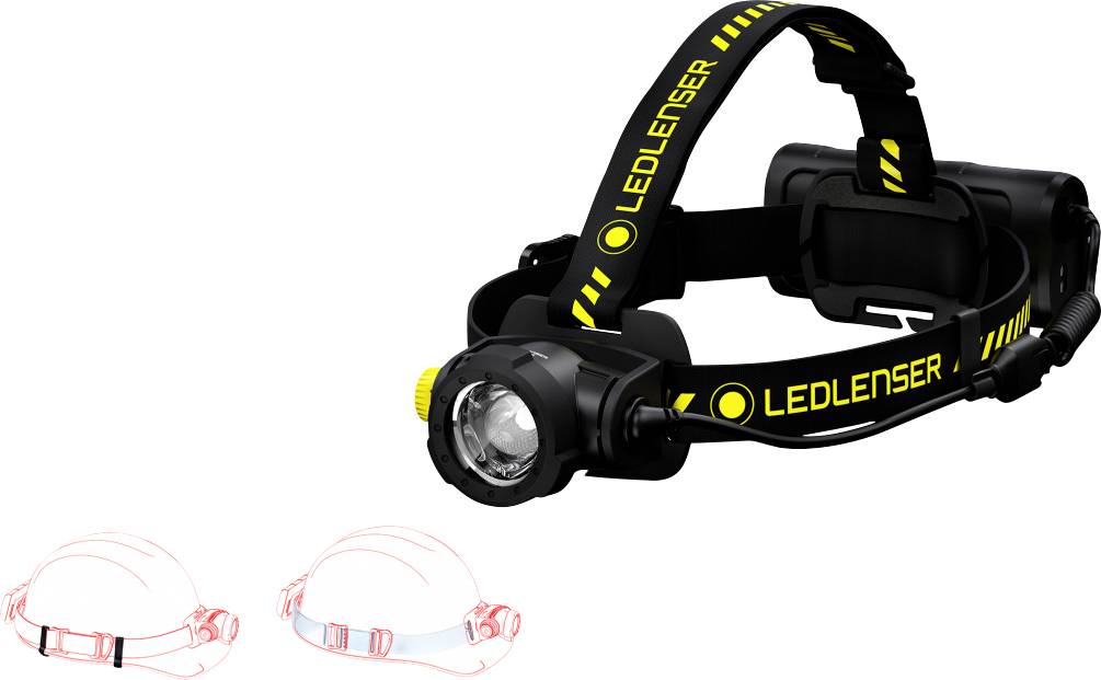 Ledlenser H15R Work LED (monocolore) Lampada frontale a batteria ricaricabile 1000 lm 70 h 502196