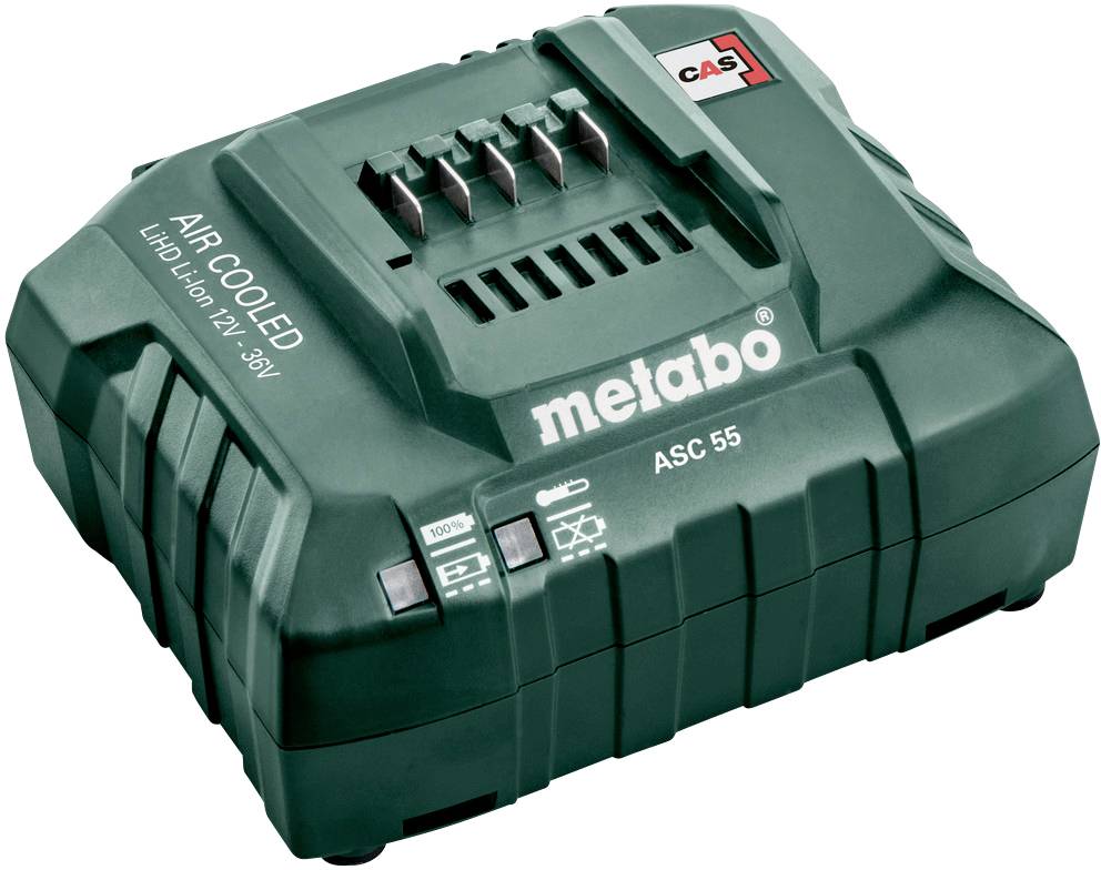 Metabo ASC 55 air cooled Caricatore per pacchi batteria 627044000