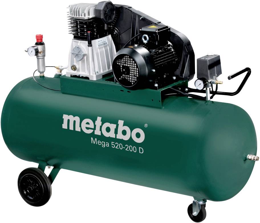 Metabo Compressore Mega 520-200 D 200 l