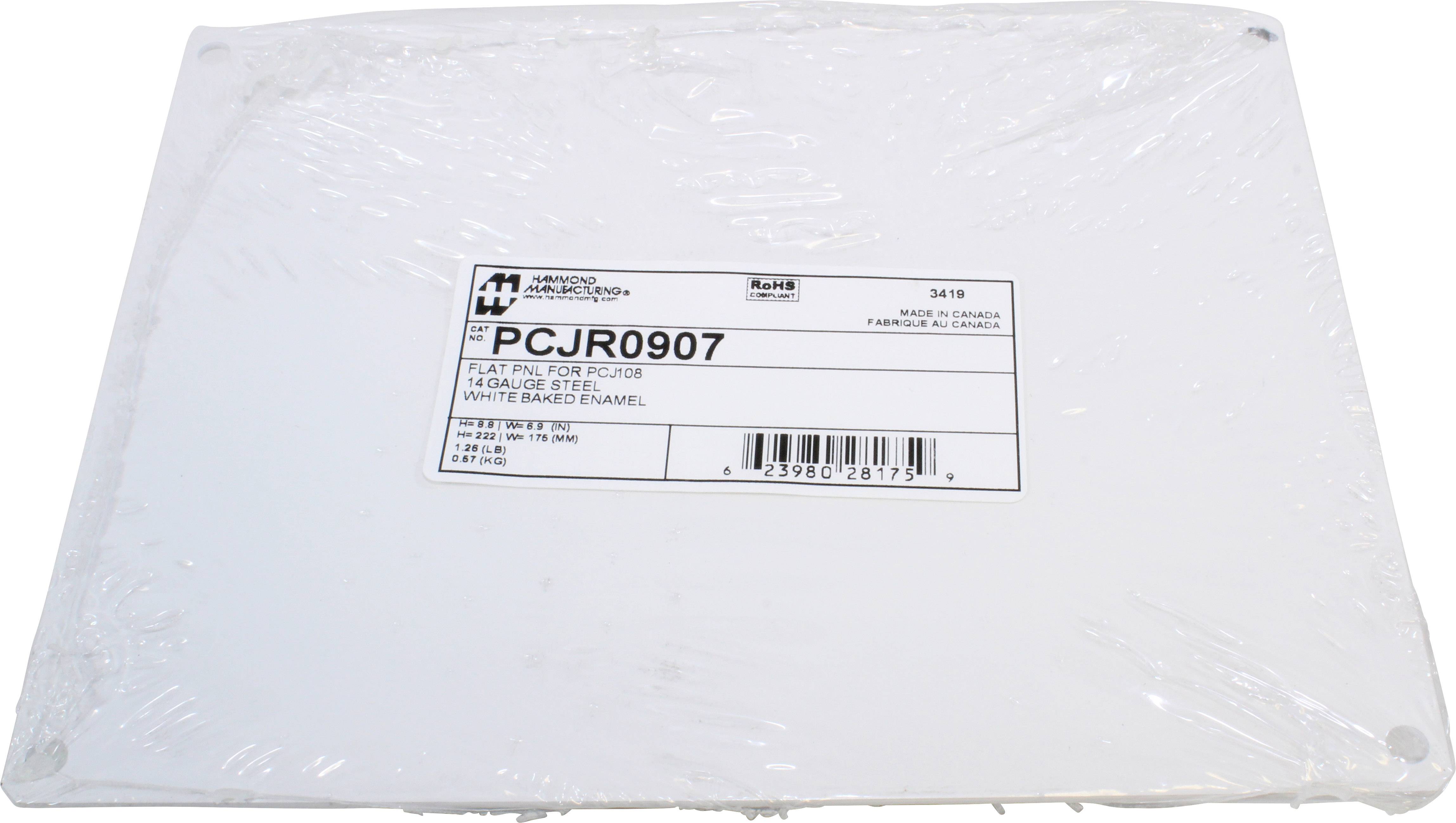 Hammond Electronics N/A (d x š x v) 222 x 175 x 1.8 mm, ocel, biela, 1 ks