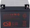CSB Battery GP 12260 Standby USV GP12260B1 olovený akumulátor 12 V 26 Ah olovený so skleneným rúnom (š x v x h) 166 x 125 x 175 mm skrutkované M5  bezúdržbová, nebadateľné vybíjanie