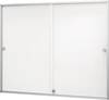 magnetoplan vitrína 1218134 Použitie pre formát papiera: 3 x DIN A4 interiér 1218134 hliník biela 1 ks