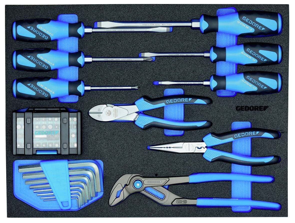 Gedore 1110 CTB2-02 3005232 Kit utensili