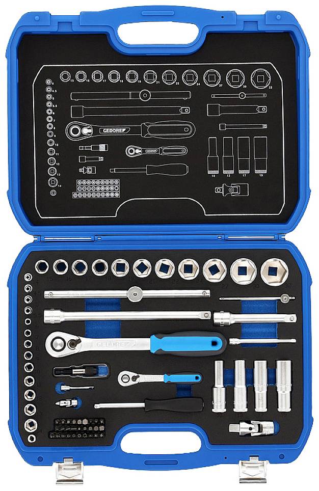 Gedore 19 BMC 20 Kit di chiavi a bussola 3108902