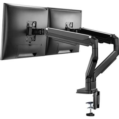 Držiak na počítačový monitor s dvomi pohyblivými ramenami, ktorý udrží dva monitory. Ideálny pre ergonomickú úpravu pracoviska.