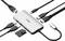 Viacportový USB hub od D-Linku s konektormi: dva USB 3.0, HDMI, Ethernet, USB-C a sloty na SD karty. Ideálny pre rozšírenú konektivitu.