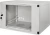 LogiLink W06F64G 19" nástenná rozvodná skriňa (š x v x h) 540 x 330 x 450 mm 6 U šedá (RAL 7035)