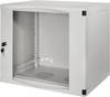 LogiLink W09F64G 19" nástenná rozvodná skriňa (š x v x h) 540 x 460 x 450 mm 9 U šedá (RAL 7035)
