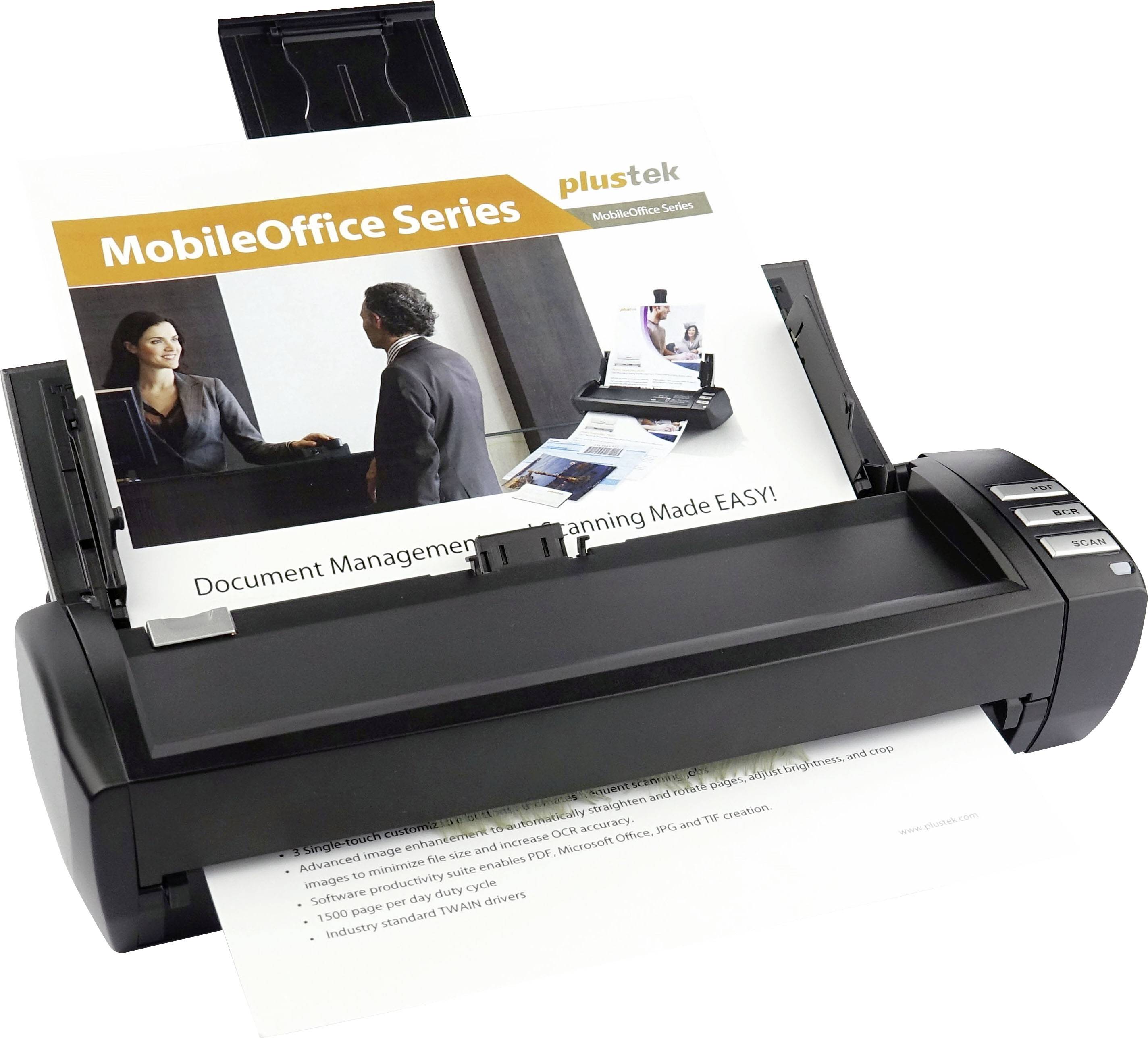 Plustek MobileOffice AD480 prenosný duplexný skener dokumentov 216 x 914 mm 600 x 600 dpi 20 str./min USB 2.0-2