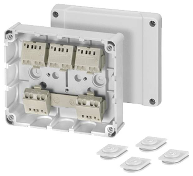 Hensel 60000765 Scatola di derivazione senza alogeni, piombabile (L x L) 139 mm x 119 mm 1 pz.