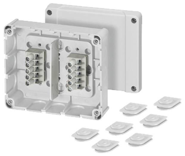 Hensel 6000042 Scatola di derivazione senza alogeni, piombabile (L x L) 139 mm x 119 mm 1 pz.