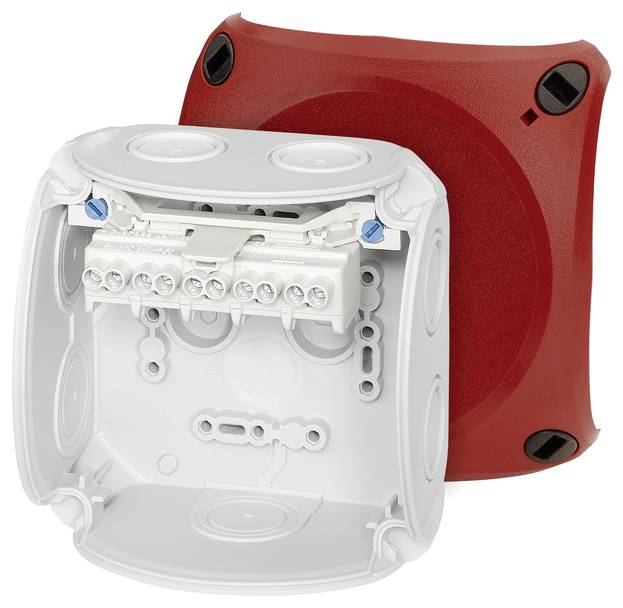 Hensel 62000039 Scatola di derivazione senza alogeni, piombabile (L x L) 104 mm x 104 mm 1 pz.