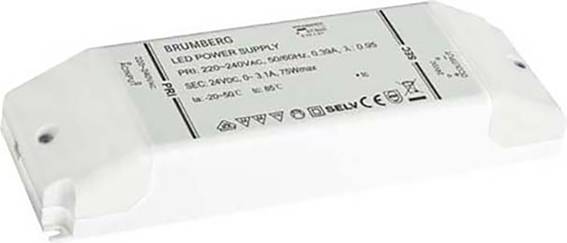 Brumberg 17223000 75 W 24 V Niet dimbaar afbeelding