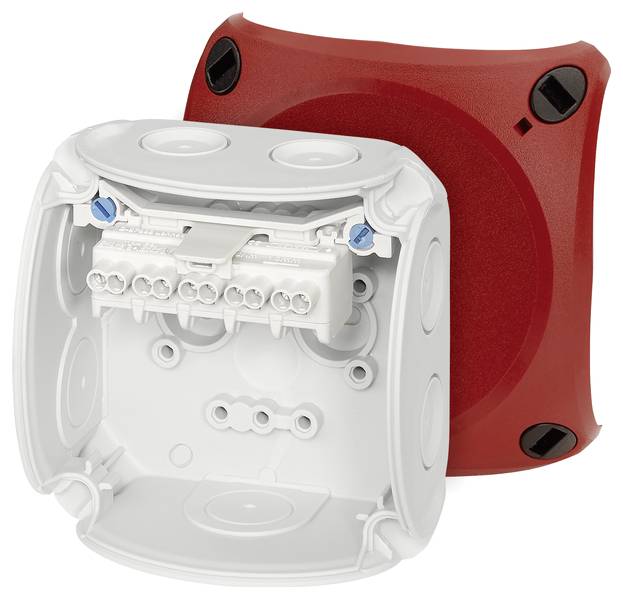 Hensel 62000036 Scatola di derivazione senza alogeni, piombabile (L x L) 93 mm x 93 mm 1 pz.