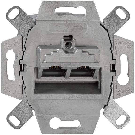 Rutenbeck UAE-ClassEAiso8/8Up0 Presa di rete A vite Bianco