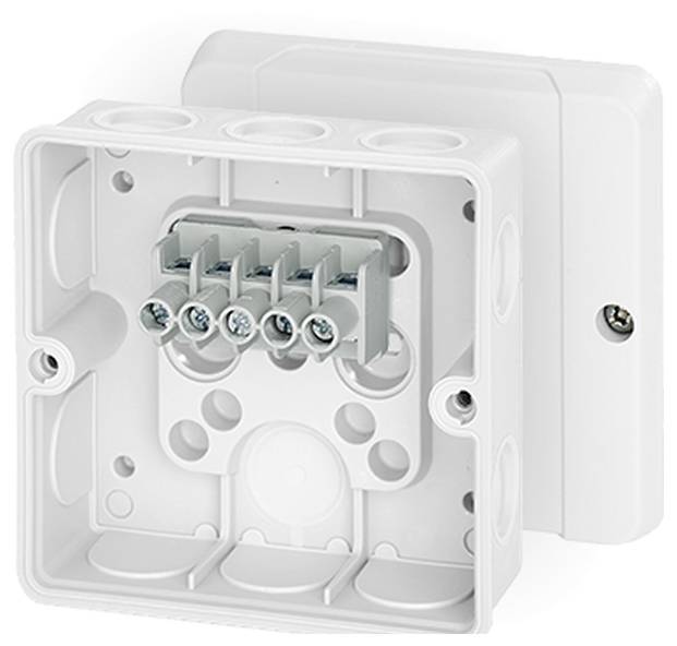 Hensel 62000272 Scatola di derivazione senza alogeni, piombabile (L x L) 98 mm x 98 mm 1 pz.